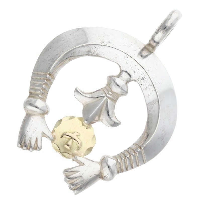 タディアンドキング　ナジョーネ　ゴローズ　ネックレス　トップ ゴローズ 金メタル付きナジョーネ 小 ネックレストップ メンズ 小