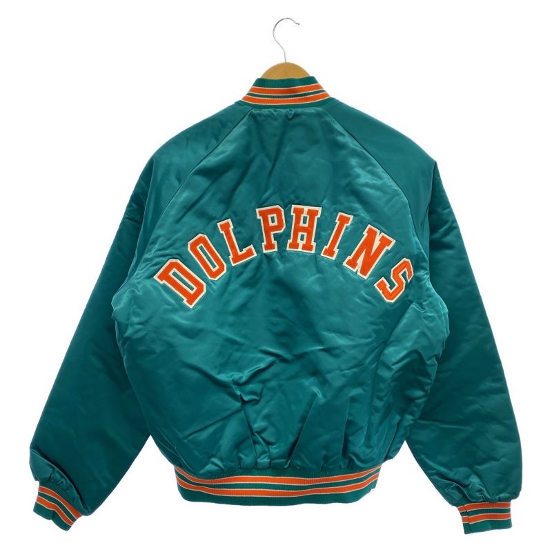 中古】Chalk Line 80s NFL ドルフィンズ スタジャン グリーン サイズL 