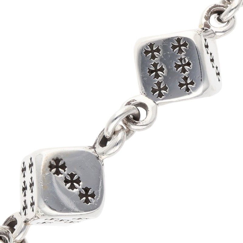 クロムハーツ DICE LINK-2 2クリップダイス シルバーウォレット