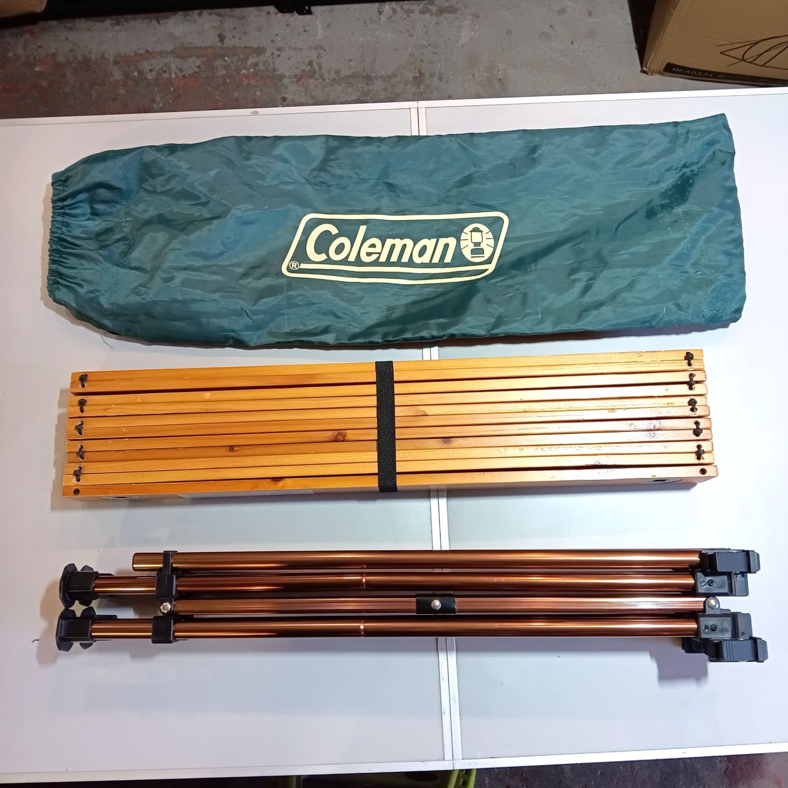 ◇Coleman(コールマン) ナチュラルウッドロールテーブルクラシック65