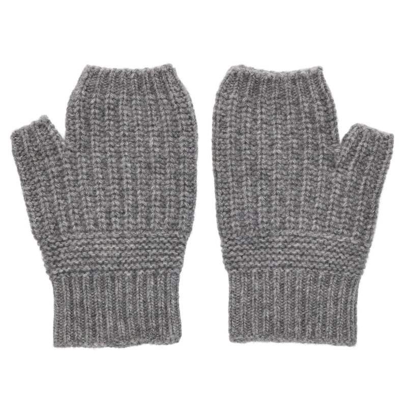 ミュウミュウ 5GG202 ウール カシミア ニットグローブ手袋 レディース