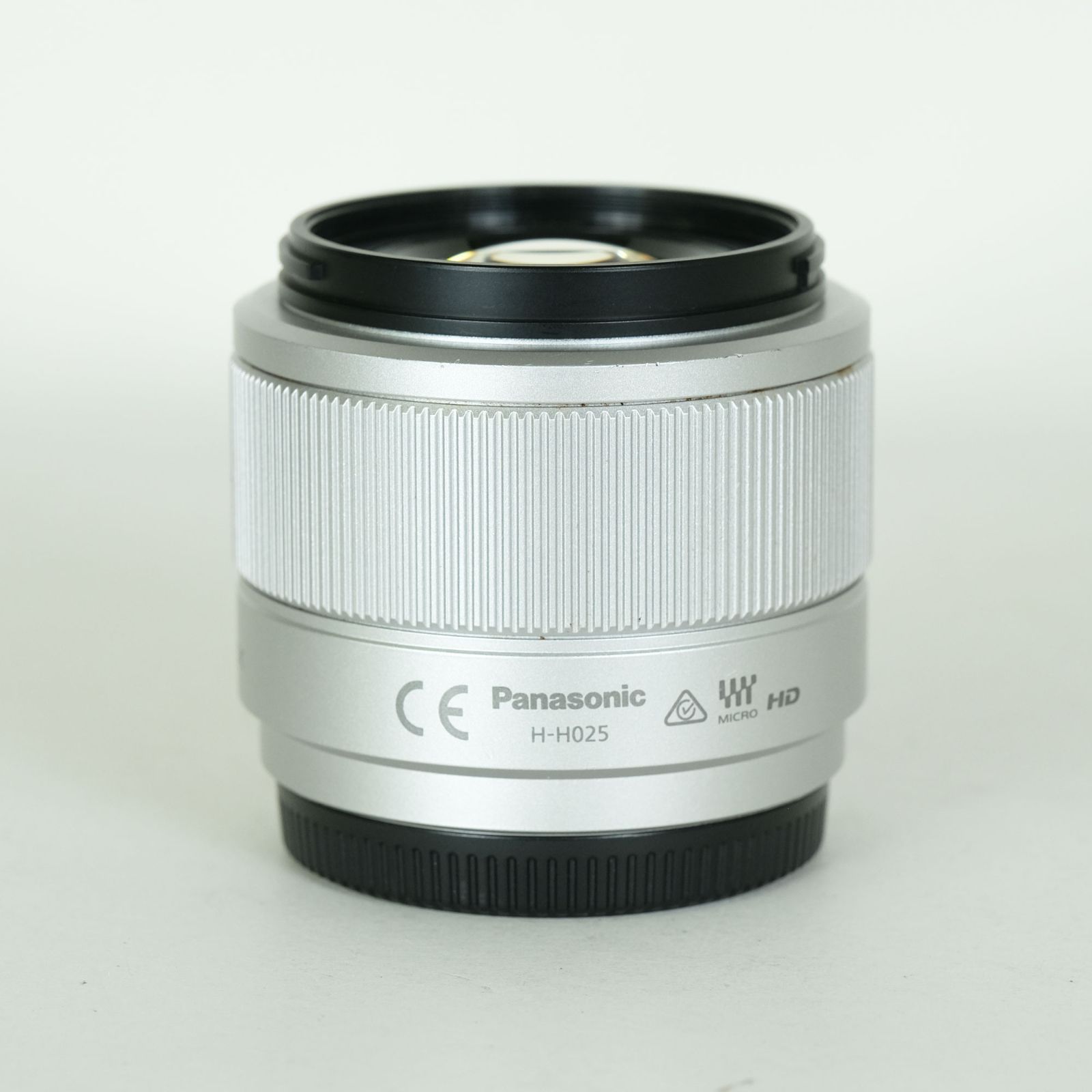 良品 | フィルター付] Panasonic LUMIX G 25mm F1.7 ASPH. [シルバー