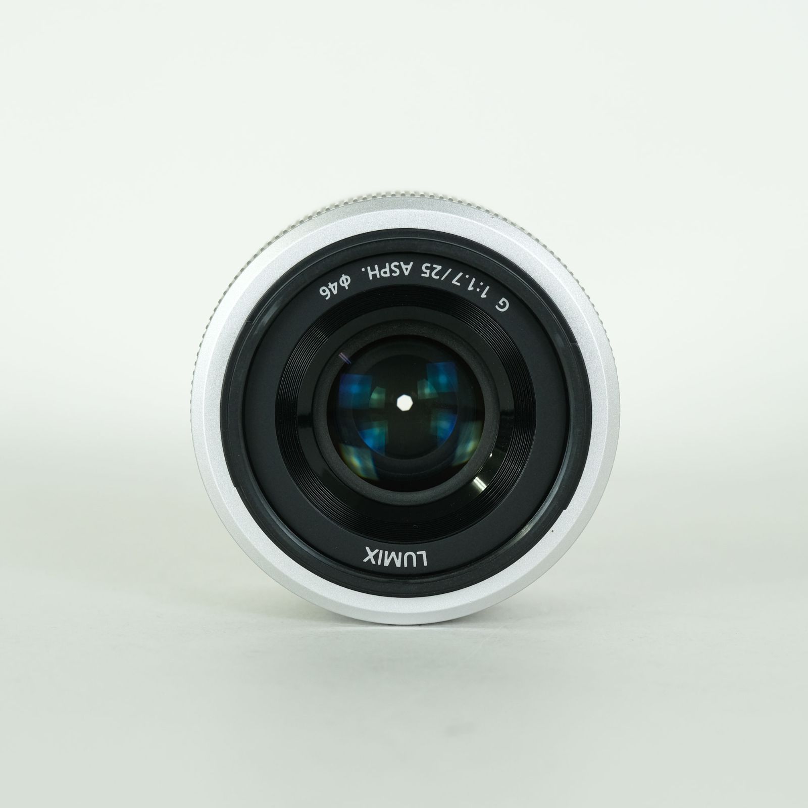 良品 | フィルター付] Panasonic LUMIX G 25mm F1.7 ASPH. [シルバー