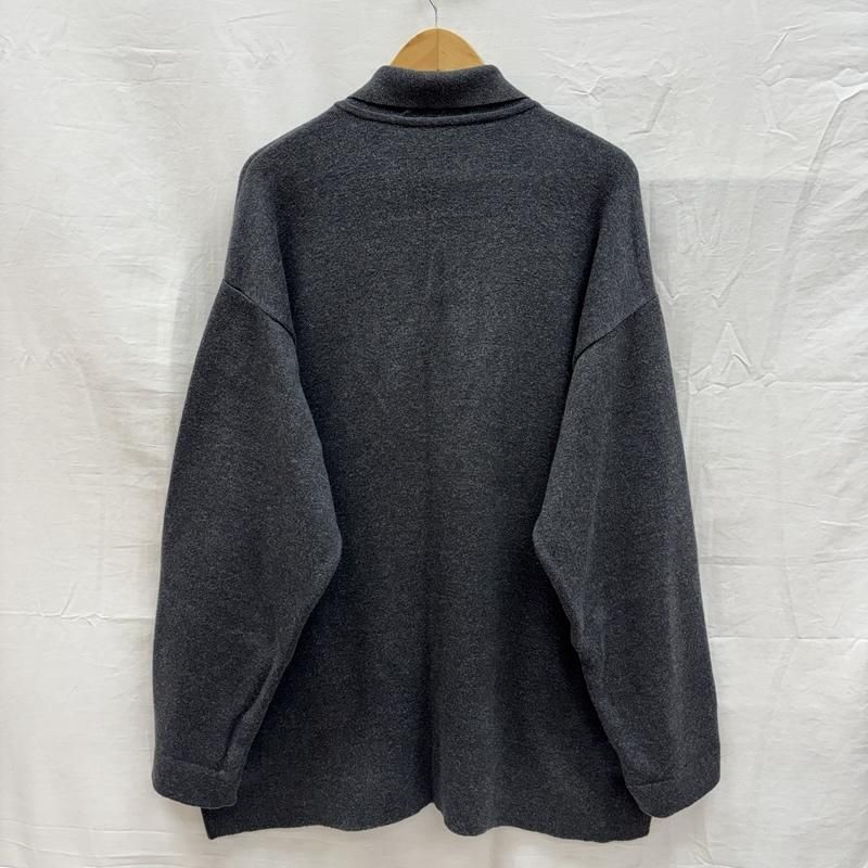 サルヴァトーレフェラガモ イタリア製 襟付き ジップアップ コットン