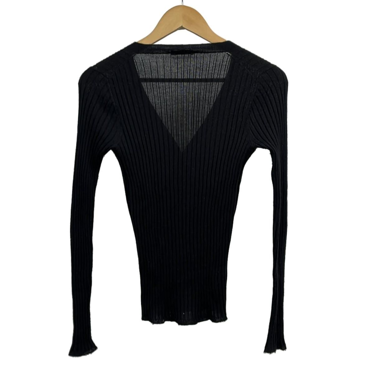 PRADA(プラダ) カーディガン サイズ42 M レディース美品 - 黒 長袖