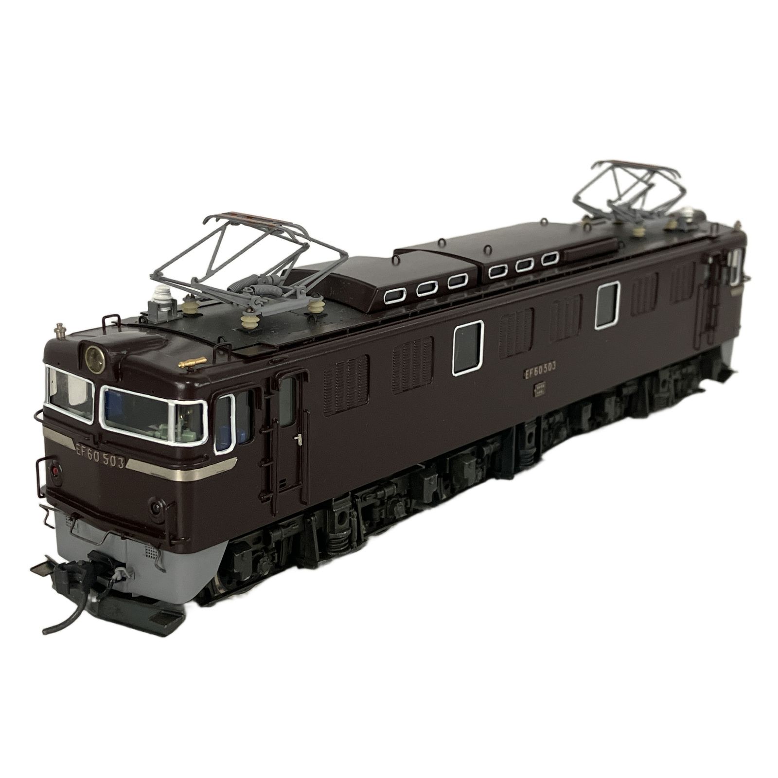 KTM カツミ EF60 2次型 茶色 電気機関車 鉄道模型 HOゲージ 中古