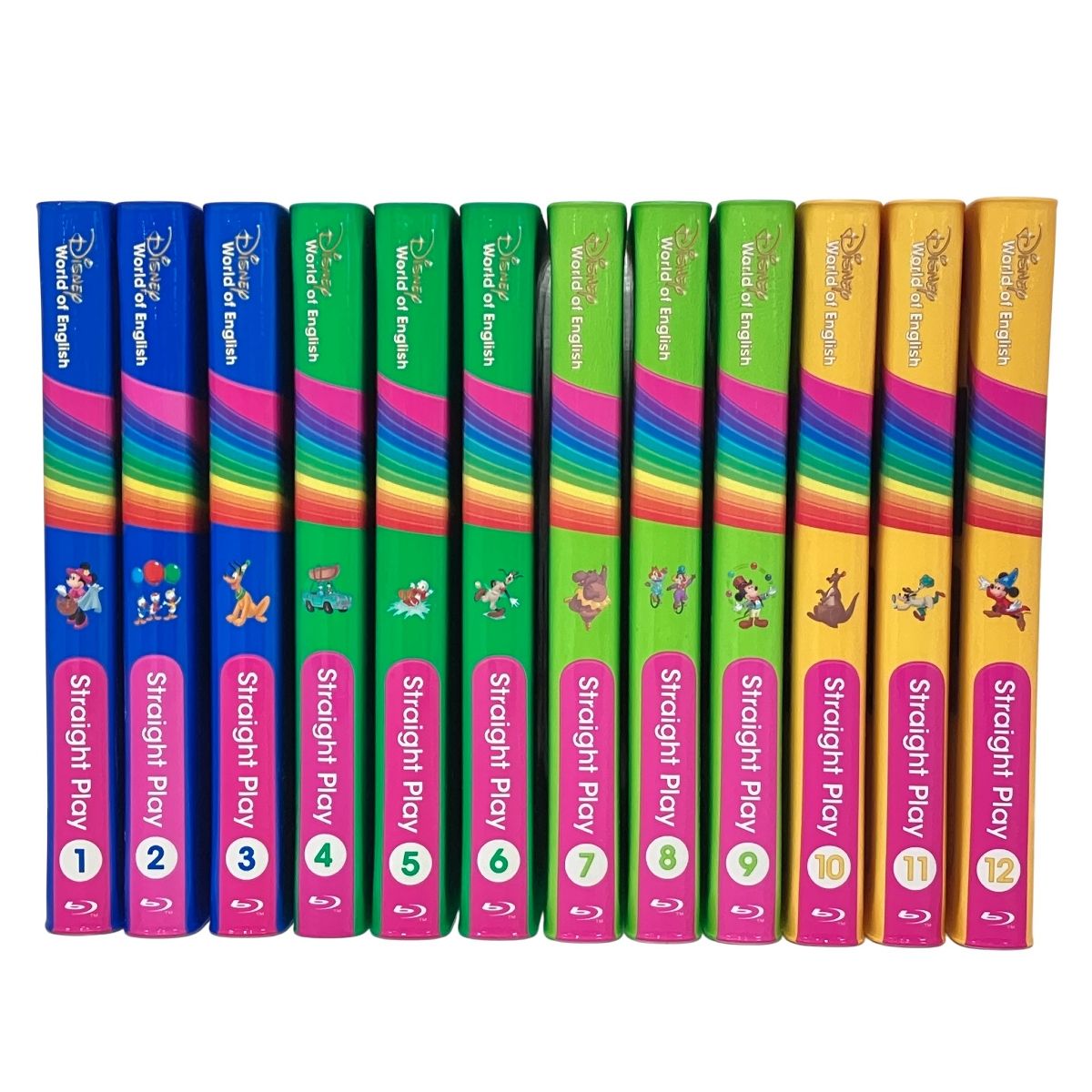 DWE Straight Play ブルーレイ セット DWE ストレートプレイ Blu-ray ディズニー 英語 教材 ワールド