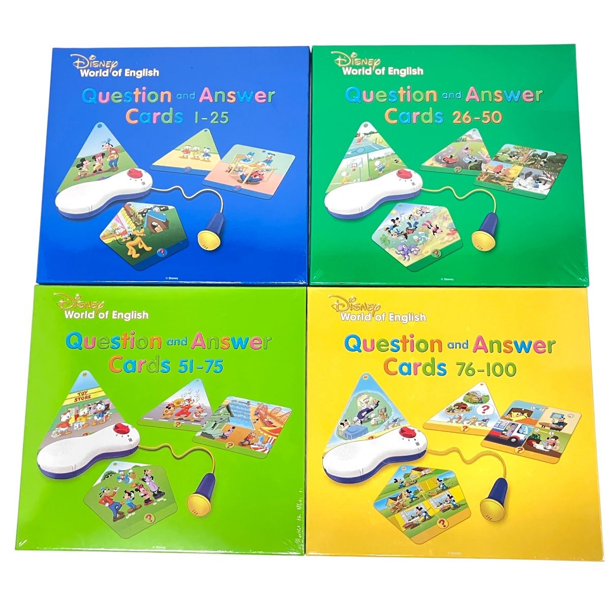 DWE トークアロング Q&Aカード ディズニー ワールド イングリッシュ