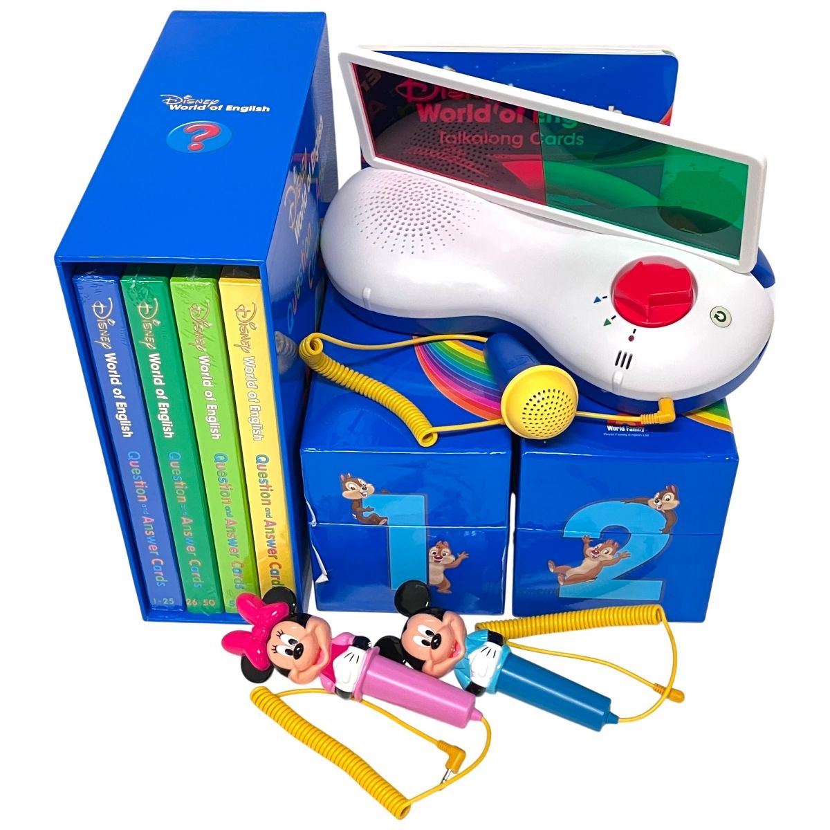 DWE トークアロング Q&Aカード ディズニー ワールド イングリッシュ