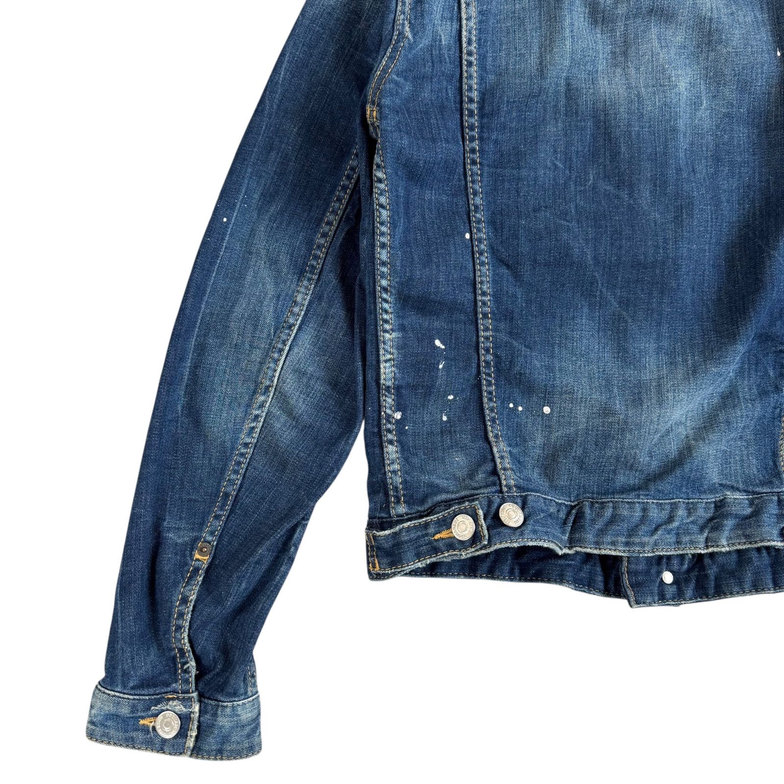 DSQARED2 / ディースクエアード ダメージデニムジャケット ペイント