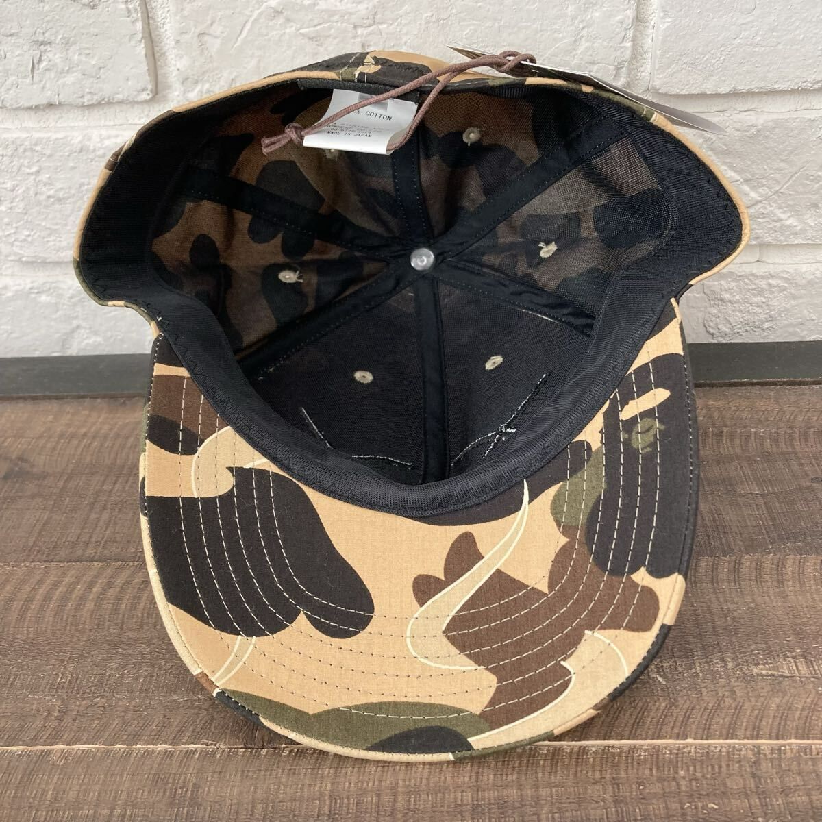 ☆新品☆ KAWS BENDY BAPE CAMO キャップ Lサイズ a bathing ape hat
