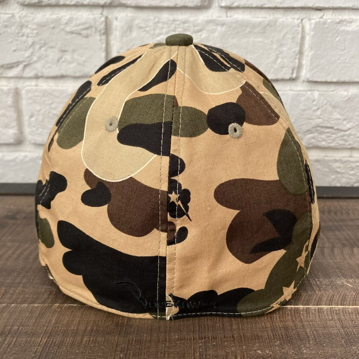 ☆新品☆ KAWS BENDY BAPE CAMO キャップ Lサイズ a bathing ape hat