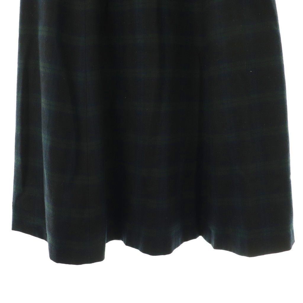マドモアゼルノンノン　ウールフレアスカート　ネイビー　未使用品 マドモアゼルノンノン ウールフレアスカート ネイビー 未使用品