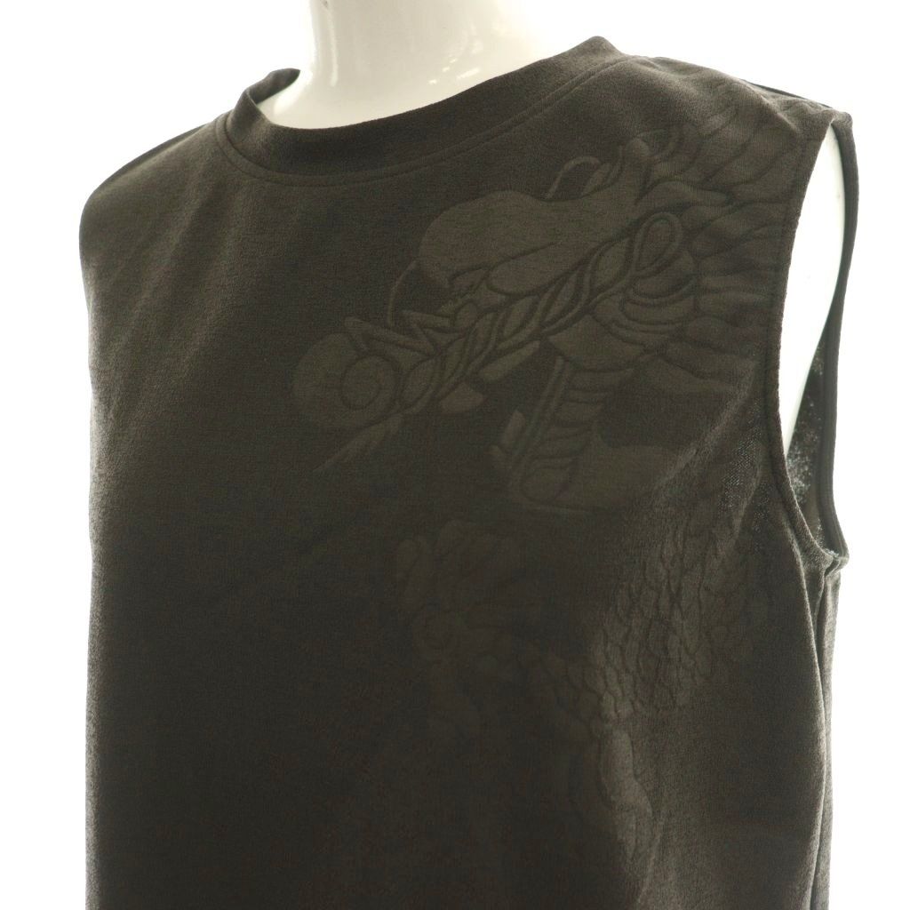 ヴィヴィアンタム VIVIENNE TAM ドラゴンプリント ノースリーブ