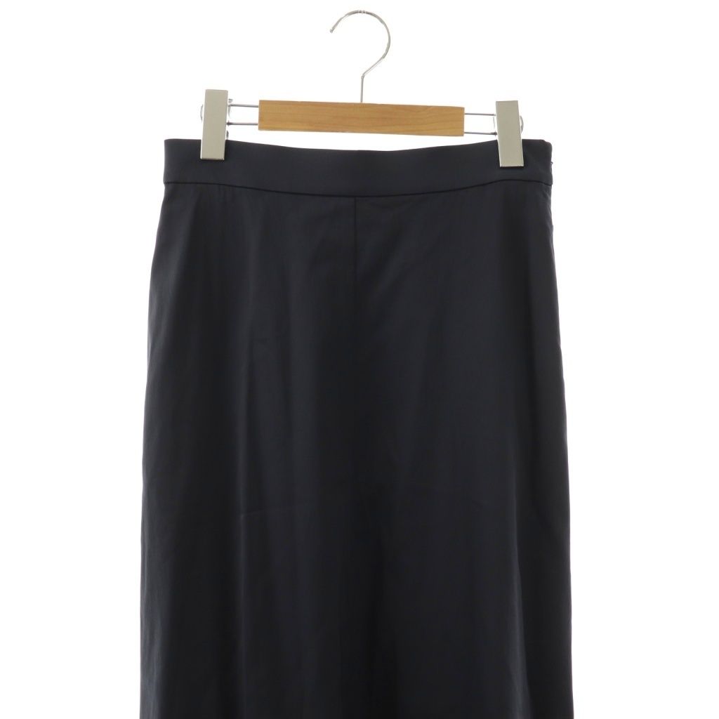 エブール ebure 24AW フレアロングスカート 38 ネイビー /DO □OS □SH