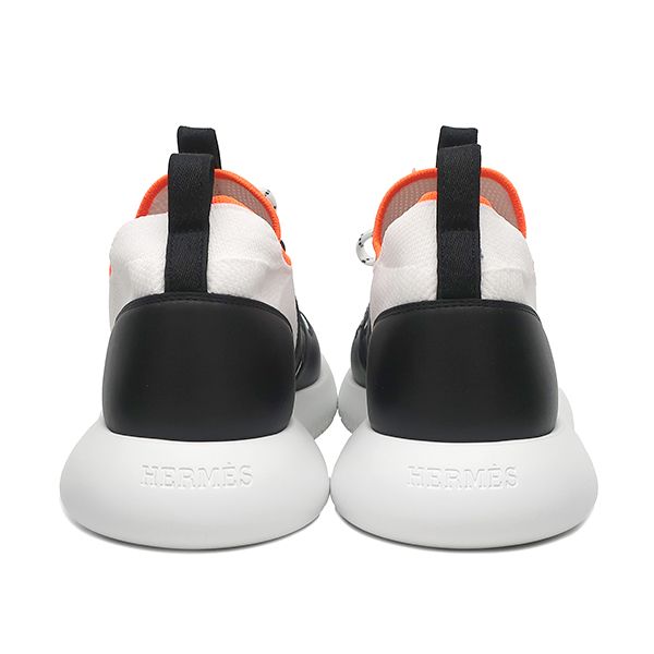 エルメス HERMES スニーカー デュエル DUEL ファブリック レザー