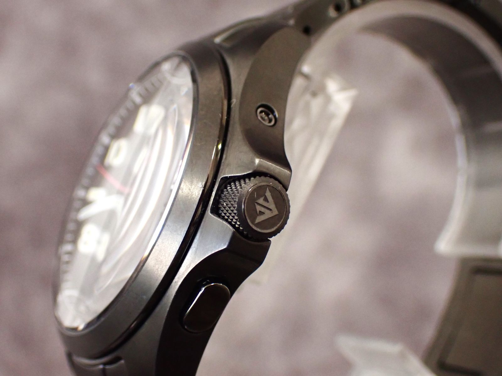 美品 定価12万超 Citizen シチズン エコ・ドライブ電波時計 プロマスター ランドシリーズ AT6085-50E ブラック メンズ 腕時計