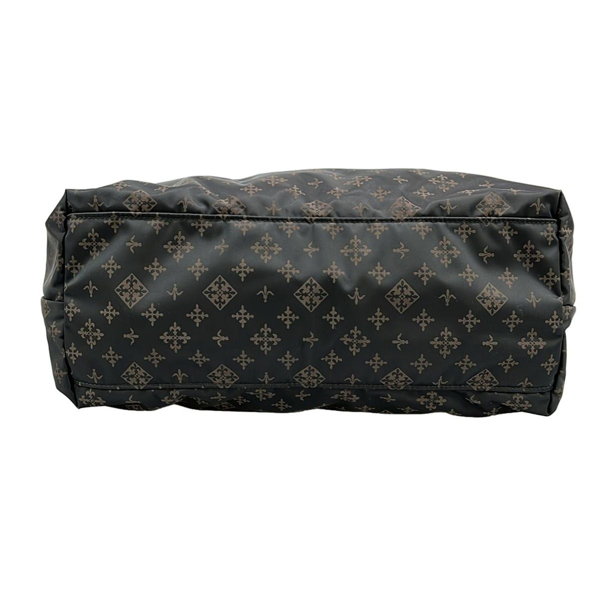 russet(ラシット) ハンドバッグ - ダークグレー×ベージュ レザー  