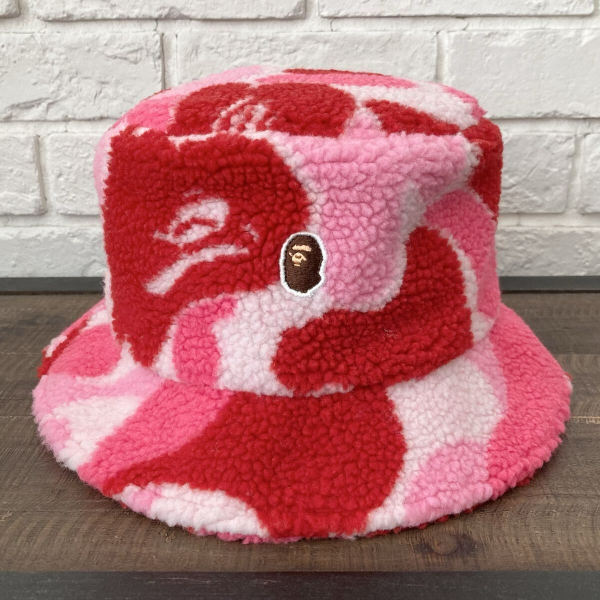 ABC CAMO BOA FLEECE BUCKET HAT Mサイズ a bathing ape BAPE ABC CAMO