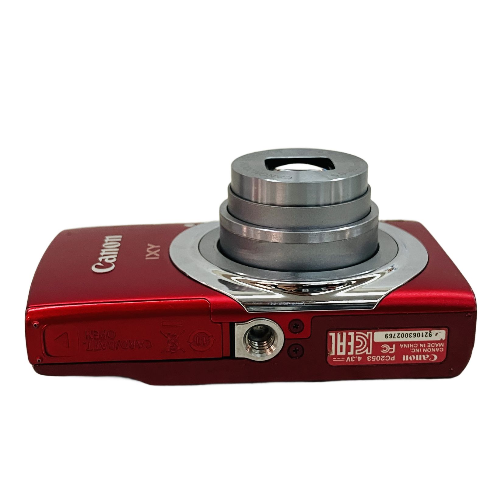 Canon キャノン IXY130 デジタルカメラ デジカメ レッド ジャンク