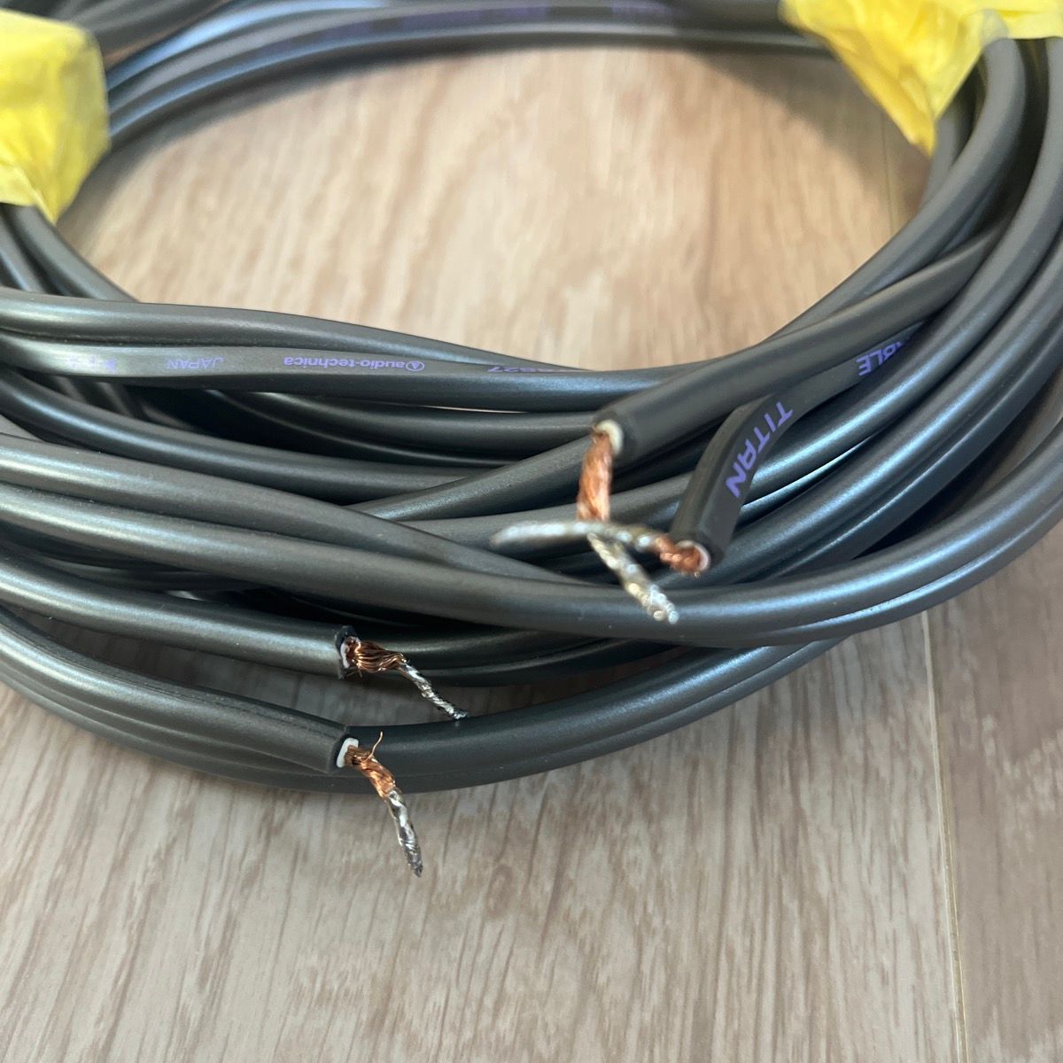 228940】audio-technica オーディオテクニカ スピーカーケーブル 約7