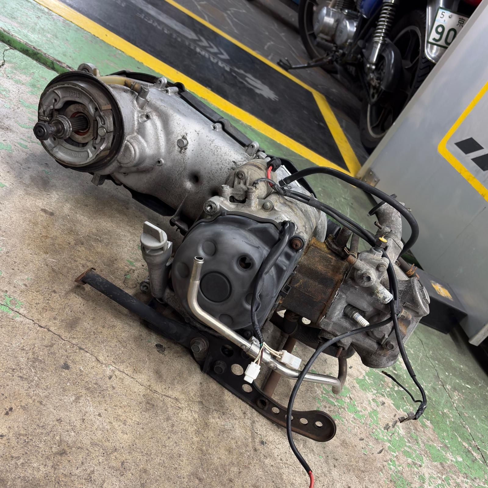 YAMAHA マジェスティ125 5CA エンジン 始動確認済 ヤマハ - メルカリ