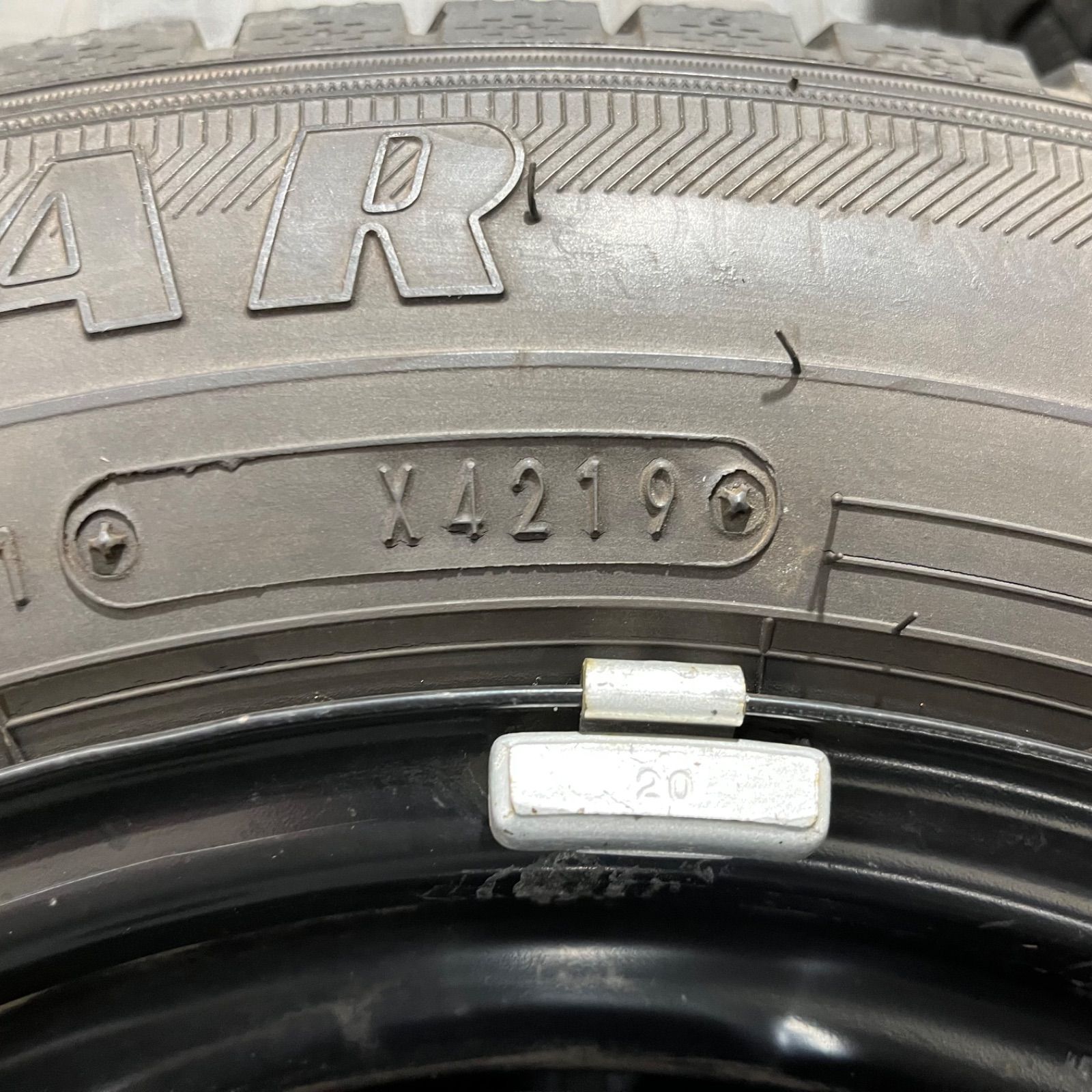 19年製 145/80R13 グッドイヤー アイスナビ7 スズキ アルト ワゴンR 