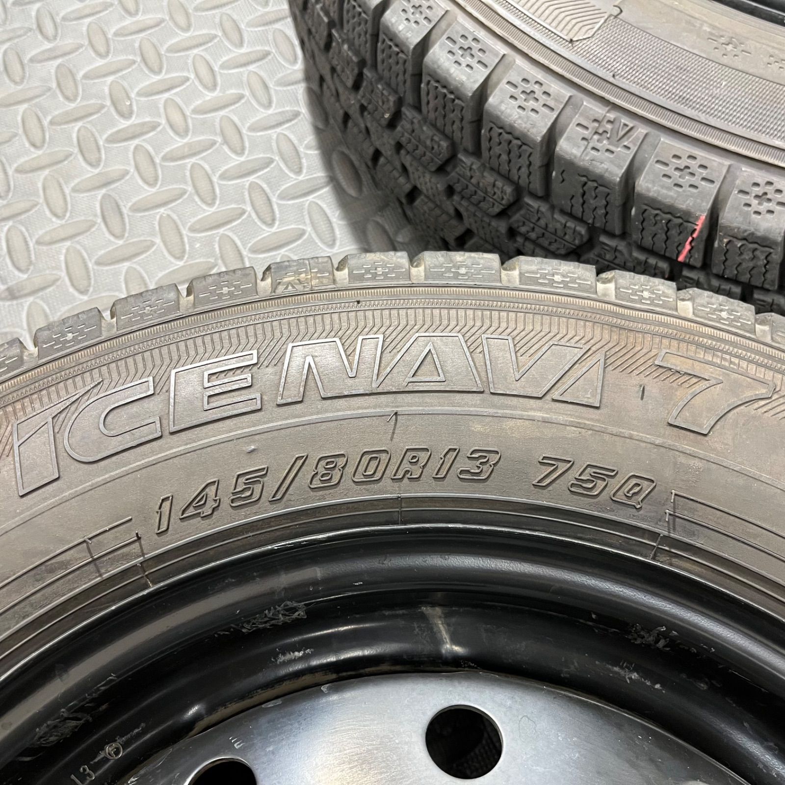 19年製 145/80R13 グッドイヤー アイスナビ7 スズキ アルト ワゴンR 