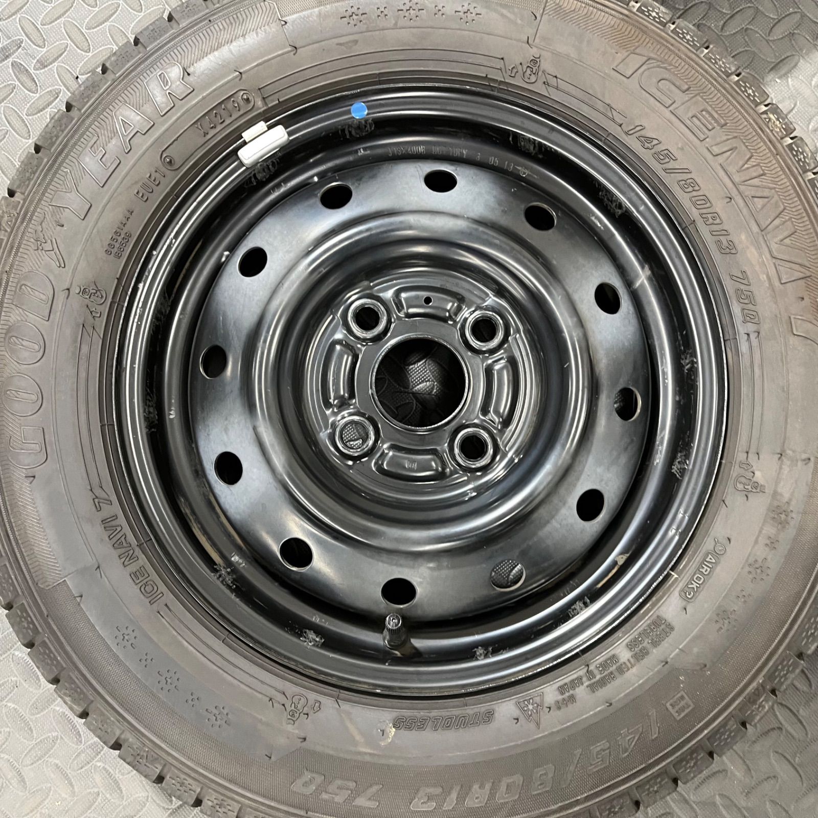 19年製 145/80R13 グッドイヤー アイスナビ7 スズキ アルト ワゴンR