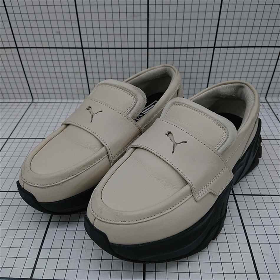 ◇ Θ プーマ PUMA 397730-02 厚底ローファー ベージュ系 レディース 