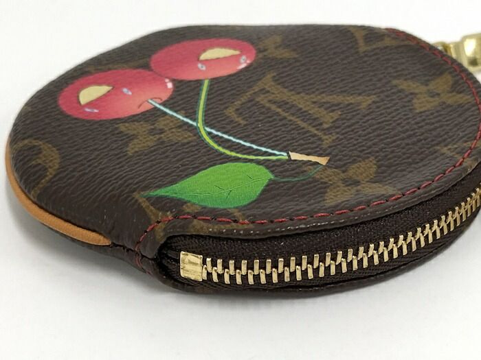 LOUIS VUITTON ポルトモネグセ ケース LOUIS VUITTON ポルトモネ ロン モノグラム チェリー コインケース