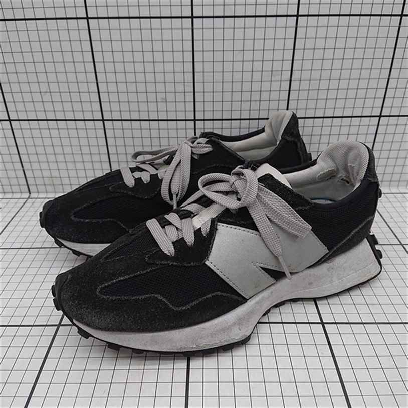 ◇ Θ ニューバランス New Balance 327 ブラック系 スニーカー メンズ E