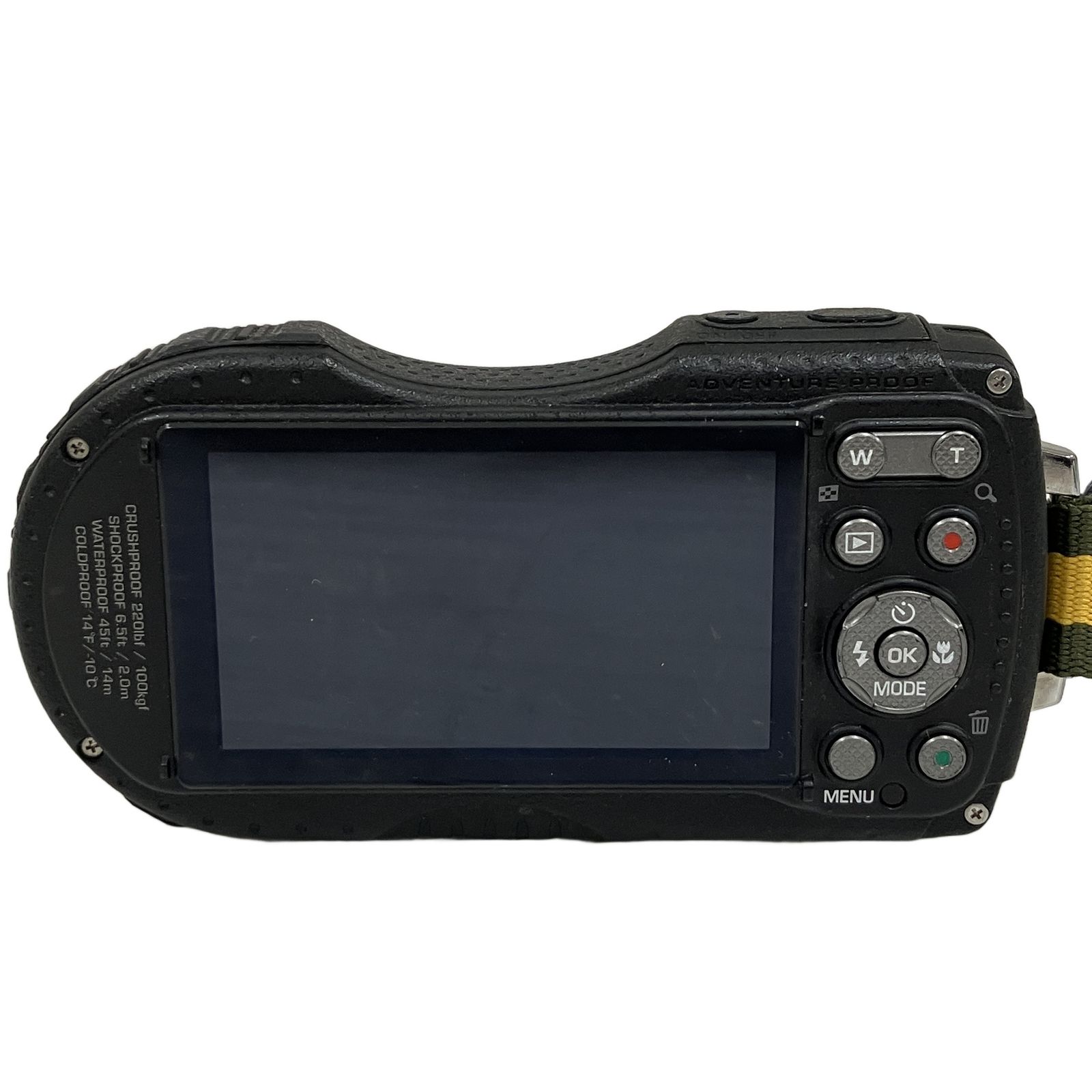 PENTAX WG-3 ブラック デジタルカメラ 防水14m 耐衝撃2.0m