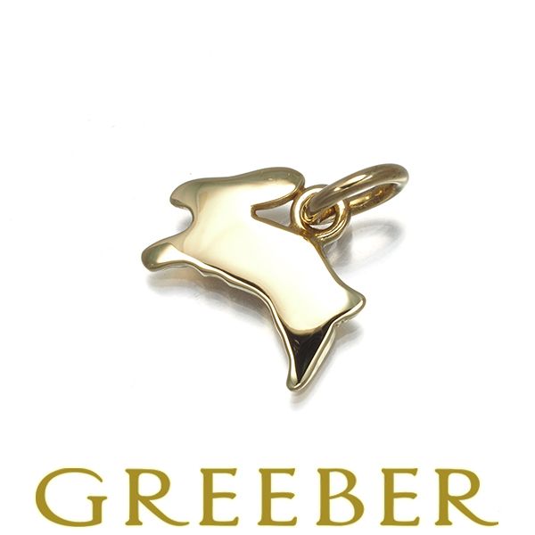 ポメラート ペンダントトップ DoDo ドド ウサギ アニマル K18YG