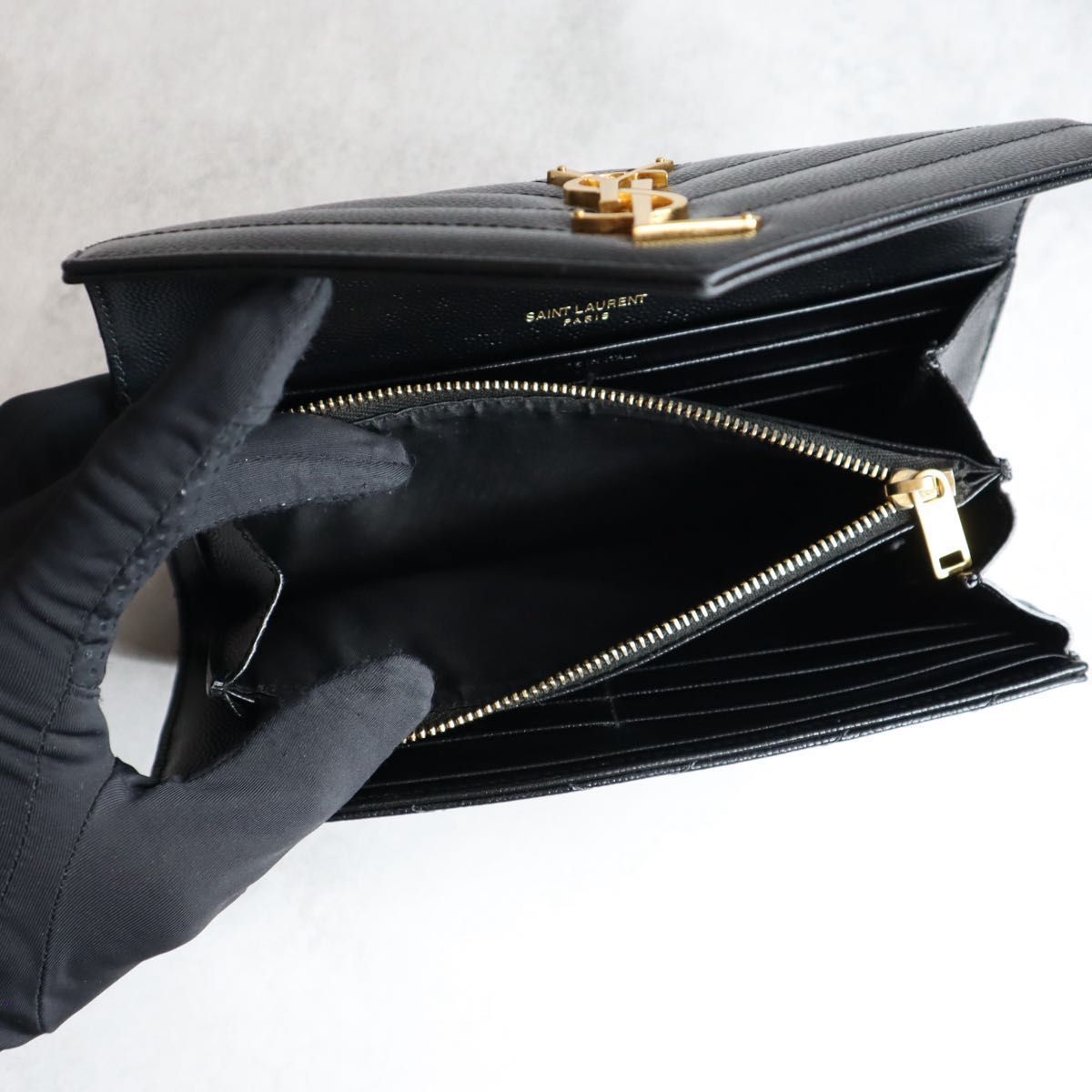 美品】 YSL SAINT LAURENT サンローラン / カサンドラマトラッセラージ