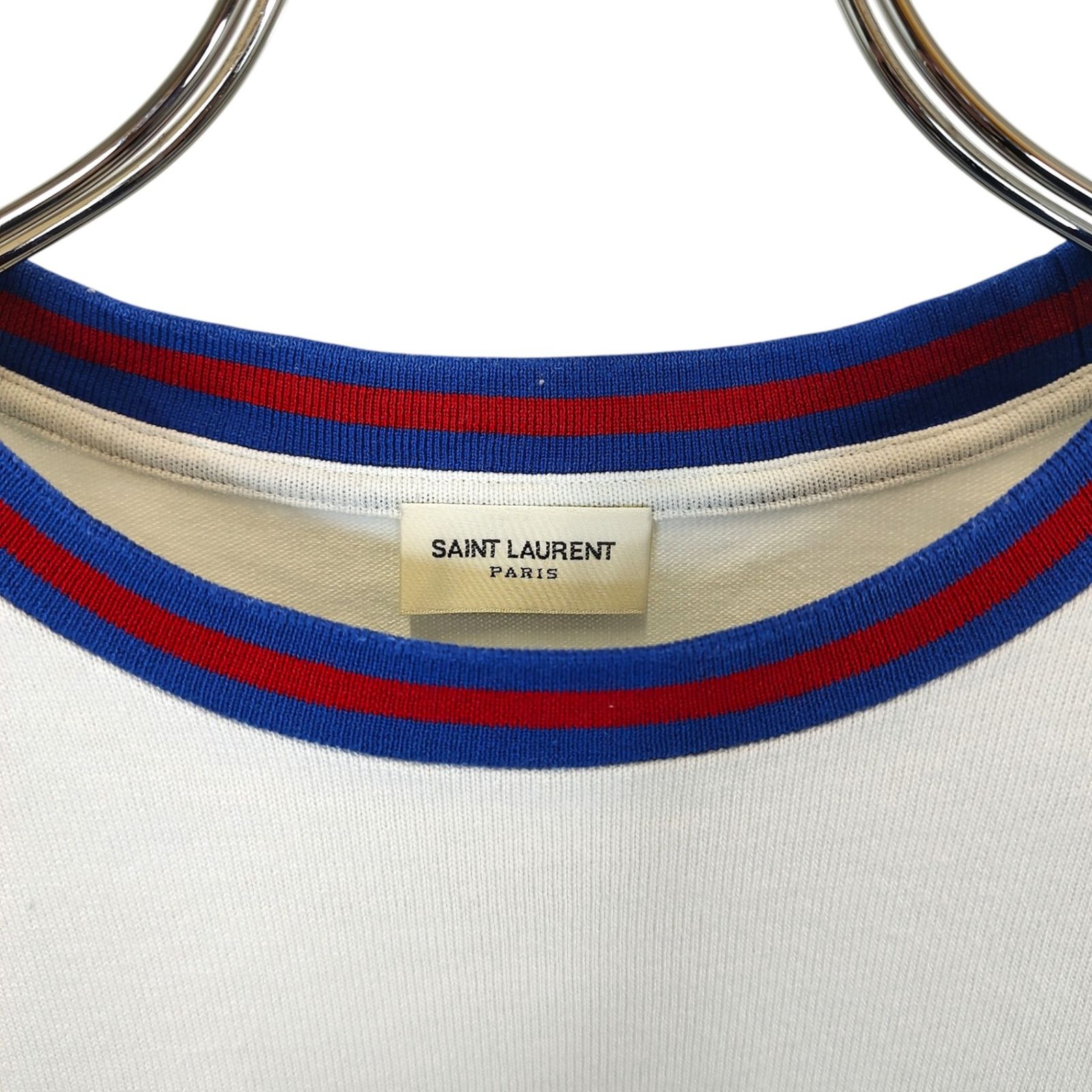 SAINT LAURENT PARIS サン ローラン パリ 21SS Vintage-Effect Logo