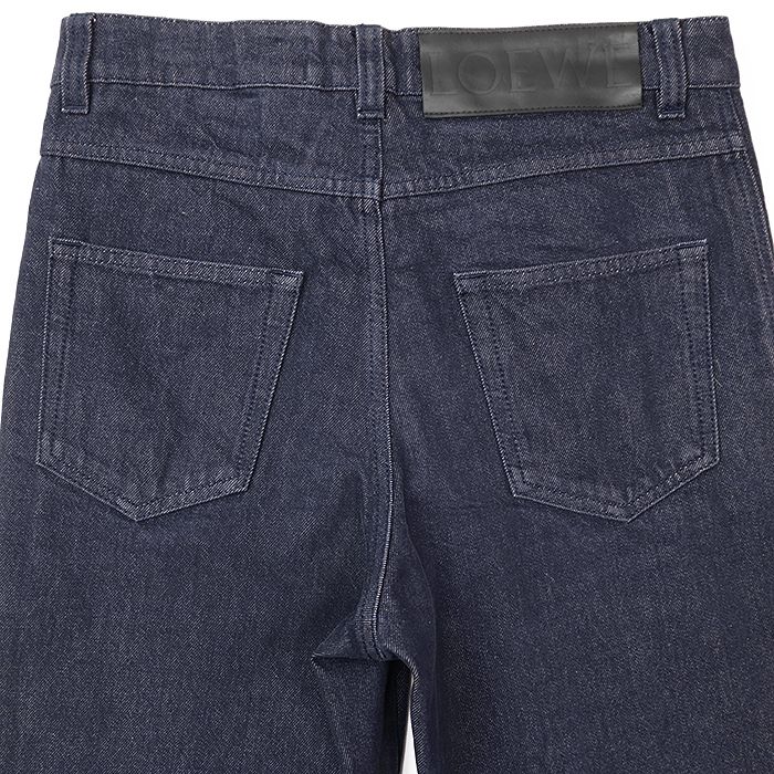 SALE】LOEWE ロエベ フィッシャーマンデニムパンツ シグネチャー ロゴ
