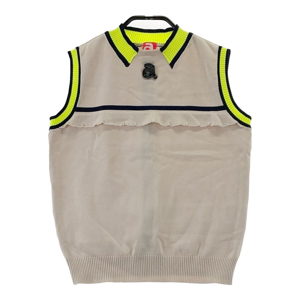 サイズ：36 ARCHIVIO アルチビオ ; ニットベスト ベージュ系