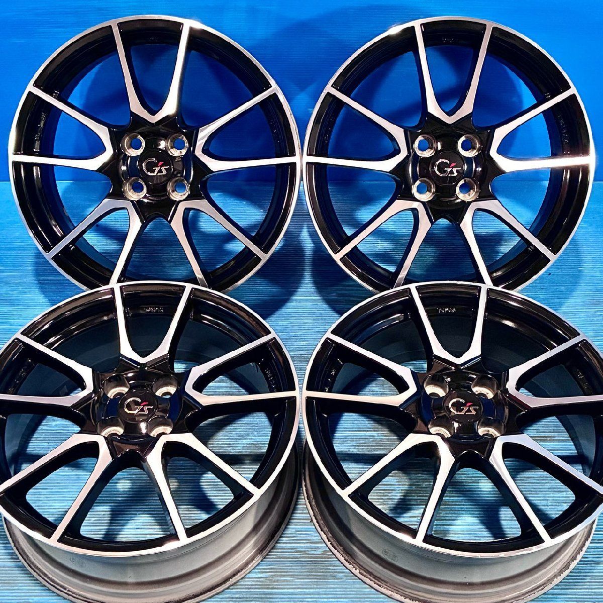 売切り トヨタ 10系 アクア G's 純正 17インチ 6.5J +41 4H PCD100