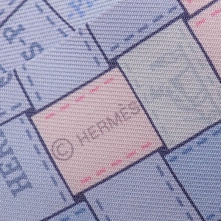 美品 HERMES エルメス ツイリー リボンスカーフ H062408S ボルデュック