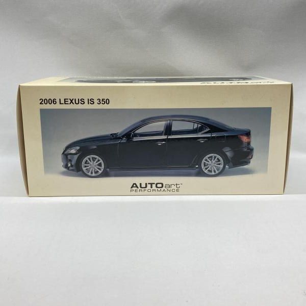 中古】オートアート 1/18 2006 レクサス IS 350(ブラック) 開封品[97