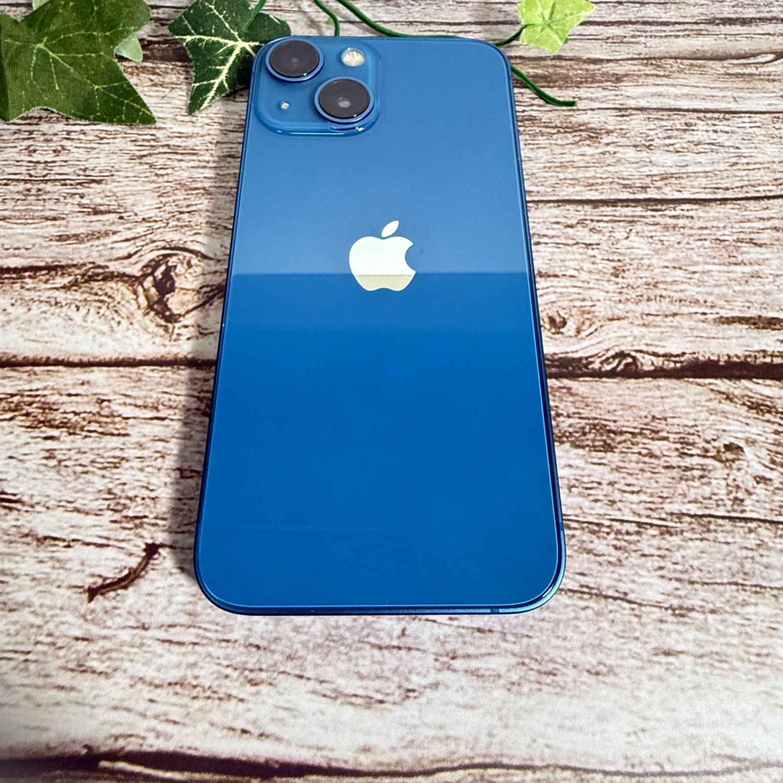 美品】iPhone 13 mini 256GB ブルー SIMフリー バッテリー100