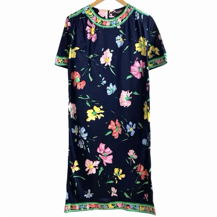 LEONARD レオナール 半袖 花柄 ワンピース L - メルカリ