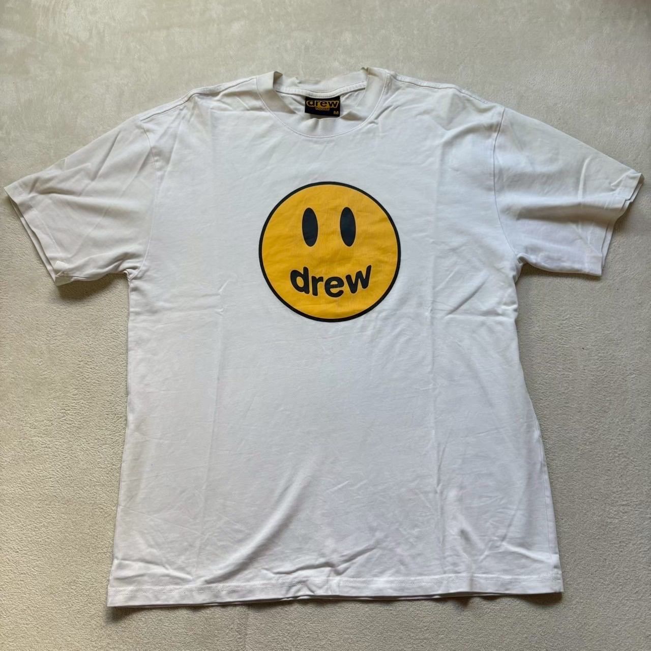 Drew House スマイリーフェイス Tシャツ Justin Bieber US古着 メンズM