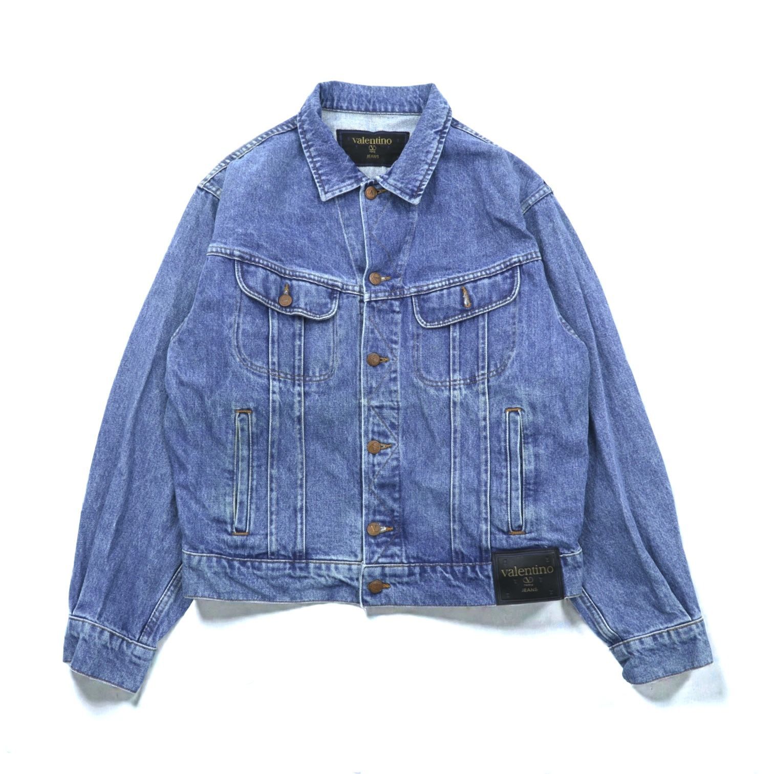 VALENTINO 90年代 イタリア製 デニムジャケット Gジャン L デニム 