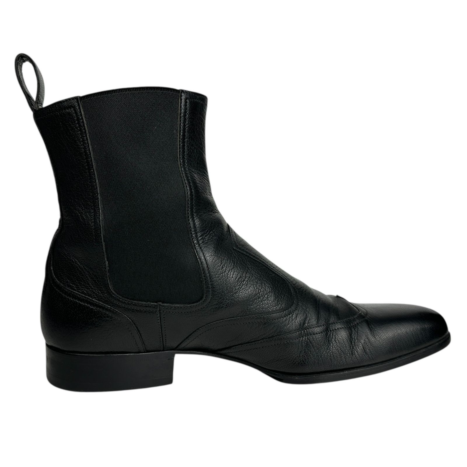 GUCCI】グッチ サイドゴアブーツ ブラック 靴 24cm相当 メンズ