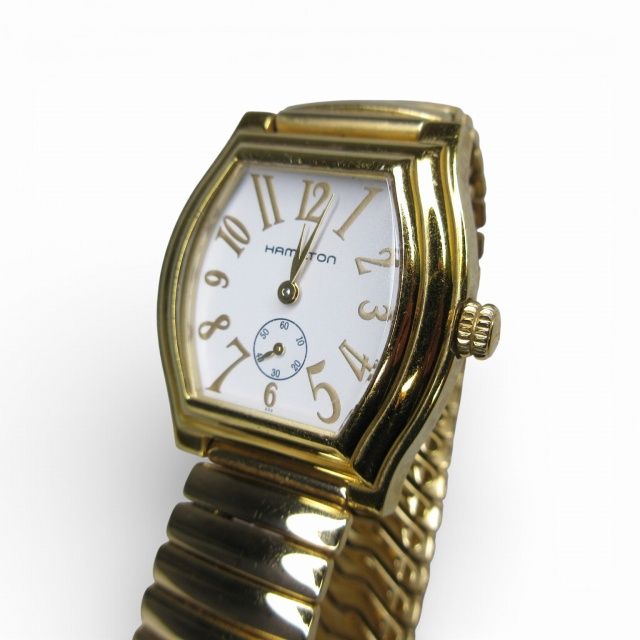 ★美品★ハミルトン ダッドソン ミニ クォーツ腕時計 スモセコ ハミルトン HAMILTON ダッドソン 稼働品 腕時計 クオーツ スモセコ