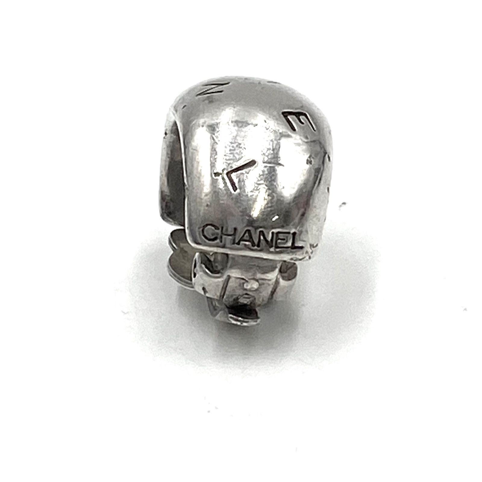 CHANEL シャネル シルバー925 イヤリング 片耳 ピアス イヤー