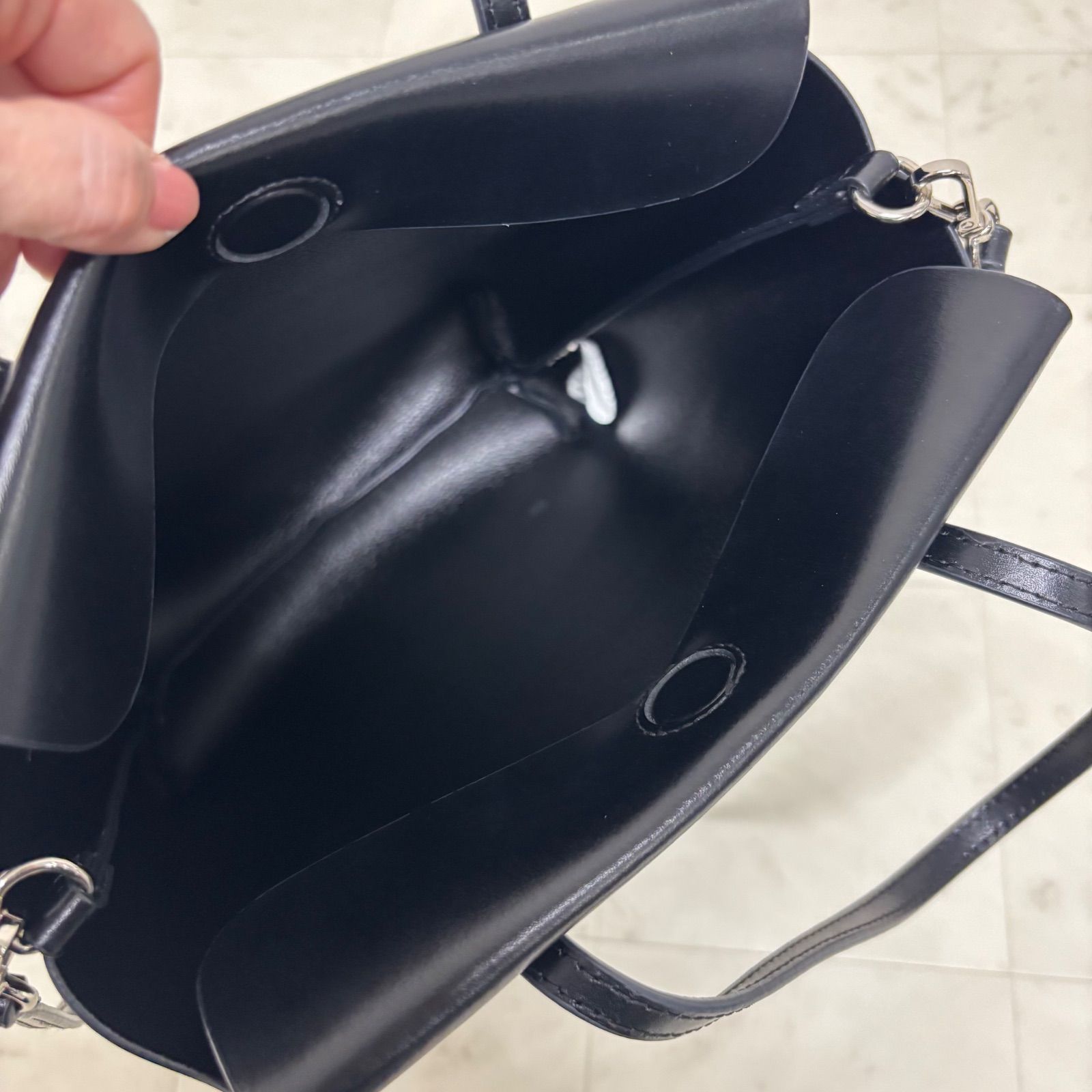 YAHKI ヤーキ トートバッグ 2way ショルダーバッグ ブラック ビジネス 