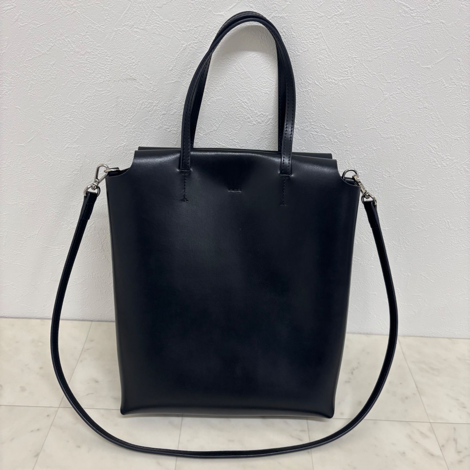 YAHKI ヤーキ トートバッグ 2way ショルダーバッグ ブラック ビジネス 